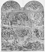 Resurrection of the Dead (lower left section of the Last Judgment)