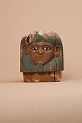 Canopic jar lids of Ukhhotep