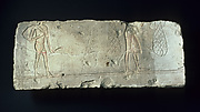 Relief with two laborers
