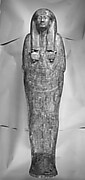 Painted Wooden Coffin