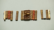 Cuff Bracelet with Cat Amulets