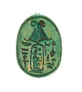 Scarab Inscribed Perfect God, Lord of the Two Lands Maatkare (Hatshepsut), Given Life Forever