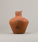 Jar with flat base