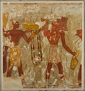 Cretans Bringing Gifts of Metal and Jewelry, Tomb of Rekhmire