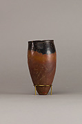 Black-topped red ware beaker