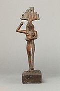 Statuette of Horus spearing Antelope