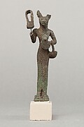 Bastet holding sistrum