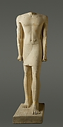 Headless statue of Babaef as younger man