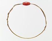 Seweret Bead on Gold Wire