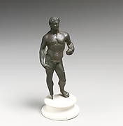 Statuette of Herakles holding apples