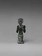 Statuette of an adorant from a group with a god