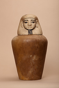 Canopic jar of the lady Nephthys