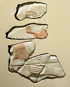 Relief, tomb of Khety: Khety in an armchair - see 26.3.354-2