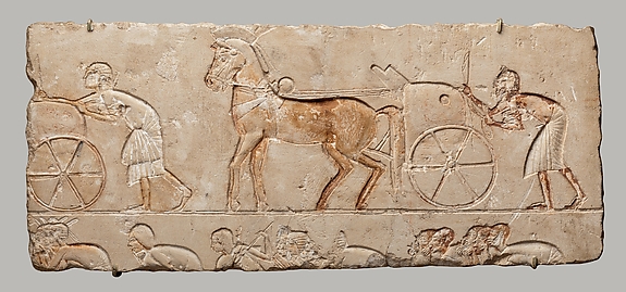 Relief fragment with chariots