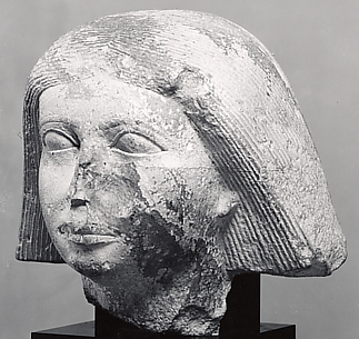 Head of a statue