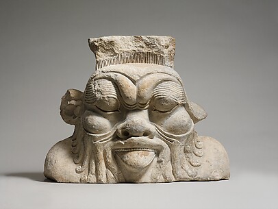 Column Capital of the God Bes