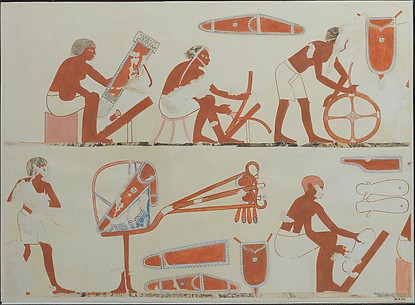 Wood and Leather Craftsmen, Tomb of Hapu