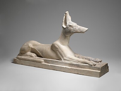 Recumbent Anubis