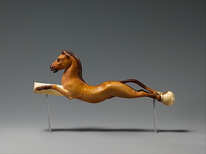 Whip Handle in the Shape of a Horse