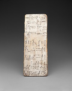 Writing Board of an Apprentice Scribe