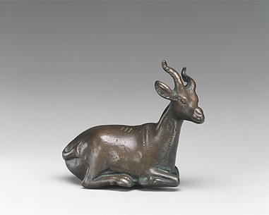 Weight of 3 Deben in the Shape of a Gazelle