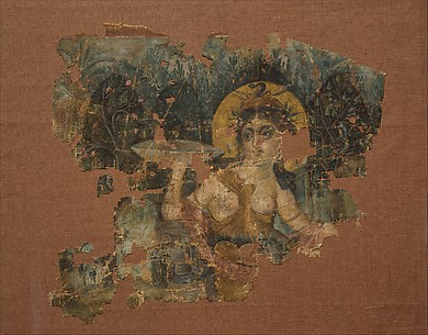 Hanging Showing Euthenia in a Garden