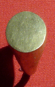 Cast ring with plain bezel