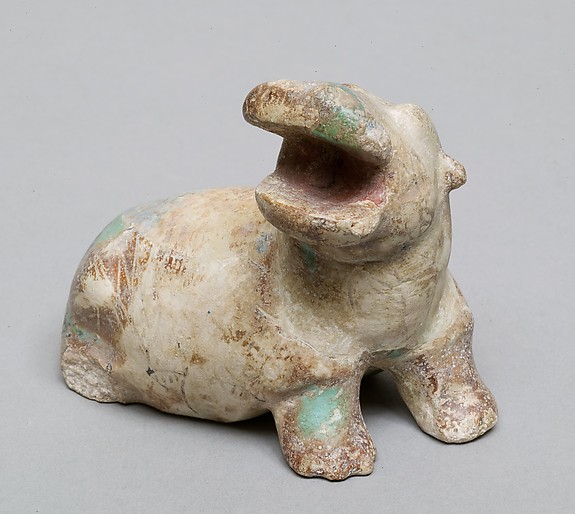 Hippopotamus figurine