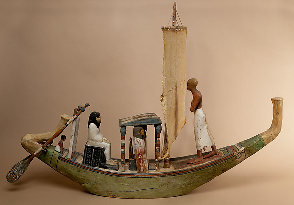 Model Funerary Bark of Ukhhotep