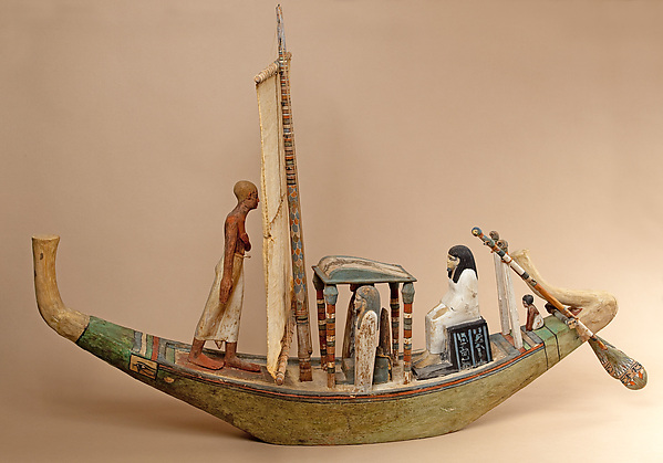 Model Funerary Bark of Ukhhotep