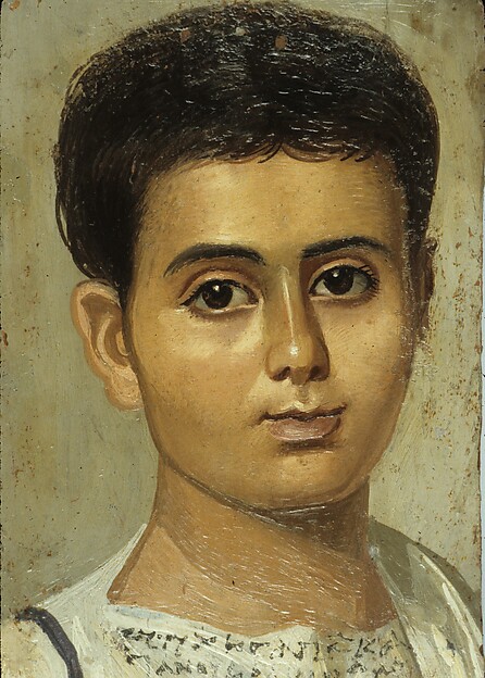 Portrait of the Boy Eutyches