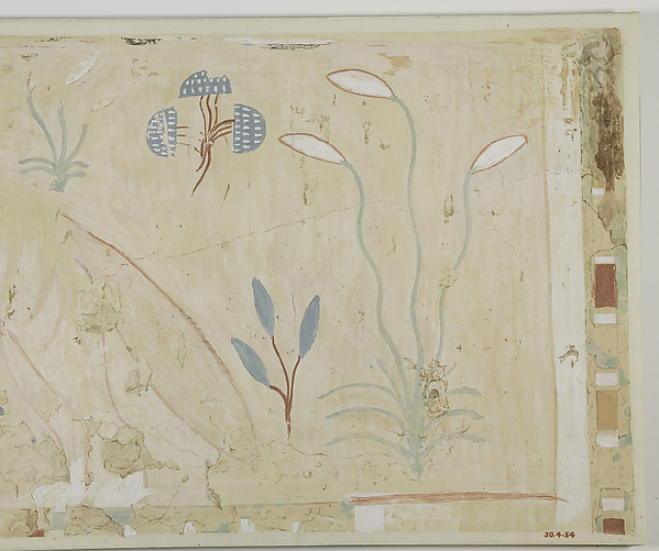 Man Confronting a Wild Dog, Tomb of Amenemhab