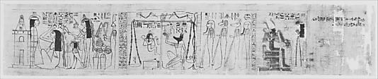 Funerary Papyrus Belonging to the Singer Tiye