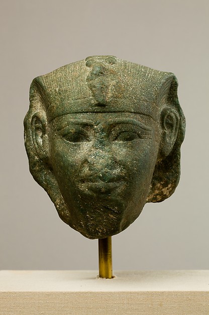 Head of a Sphinx, Possibly of Amenemhat I