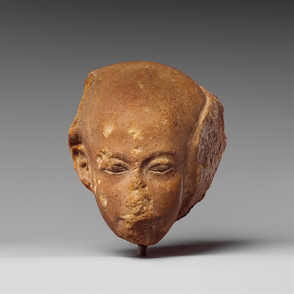 Head of a princess from a group statue