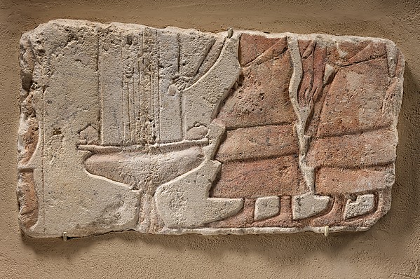 Relief with foreign musicians