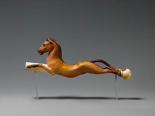 Whip Handle in the Shape of a Horse