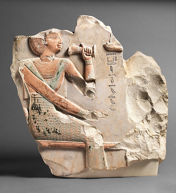 Relief of Queen Kemsit Seated