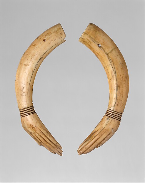 Pair of Ivory Clappers
