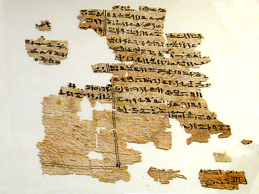 Papyrus, Book of the Dead, Chapter 102