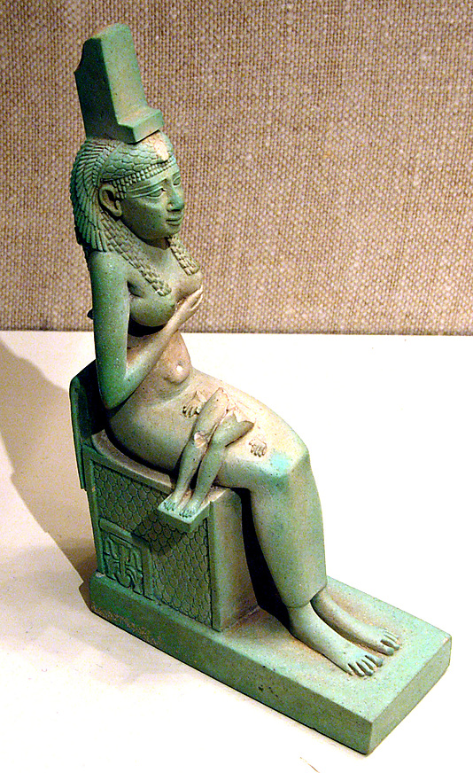 Statuette of Isis and Horus