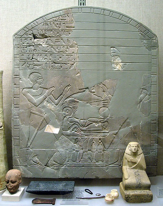 Stela of an unknown man