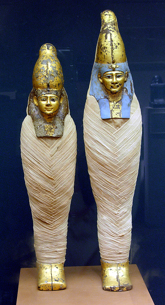 Mask and Foot Cover of Osiride Figure