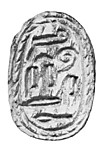Scarab of an Official