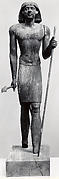 Standing Statue of Merti with flaring wig