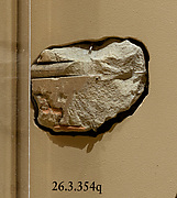 Relief, tomb of Khety: head of baboon - see 26.3.354-4