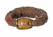 Ring with a Scarab Inscribed with an Ankh