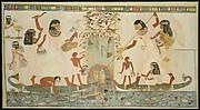 Menna and Family Hunting in the Marshes, Tomb of Menna