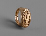Finger Ring of King Akhenaten and Queen Nefertiti