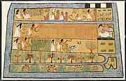 Sennedjem and Iineferti in the Fields of Iaru, Tomb of Sennedjem